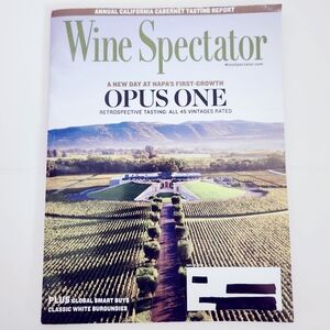 🍭7/$15 Wine Spectator Magazine November 2025 Opus One
